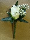 White Rose Buttonhole